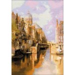 "«Амстердам. Канал Аудезейтс Форбургвал»   по мотивам картины И. Клинкенберга"